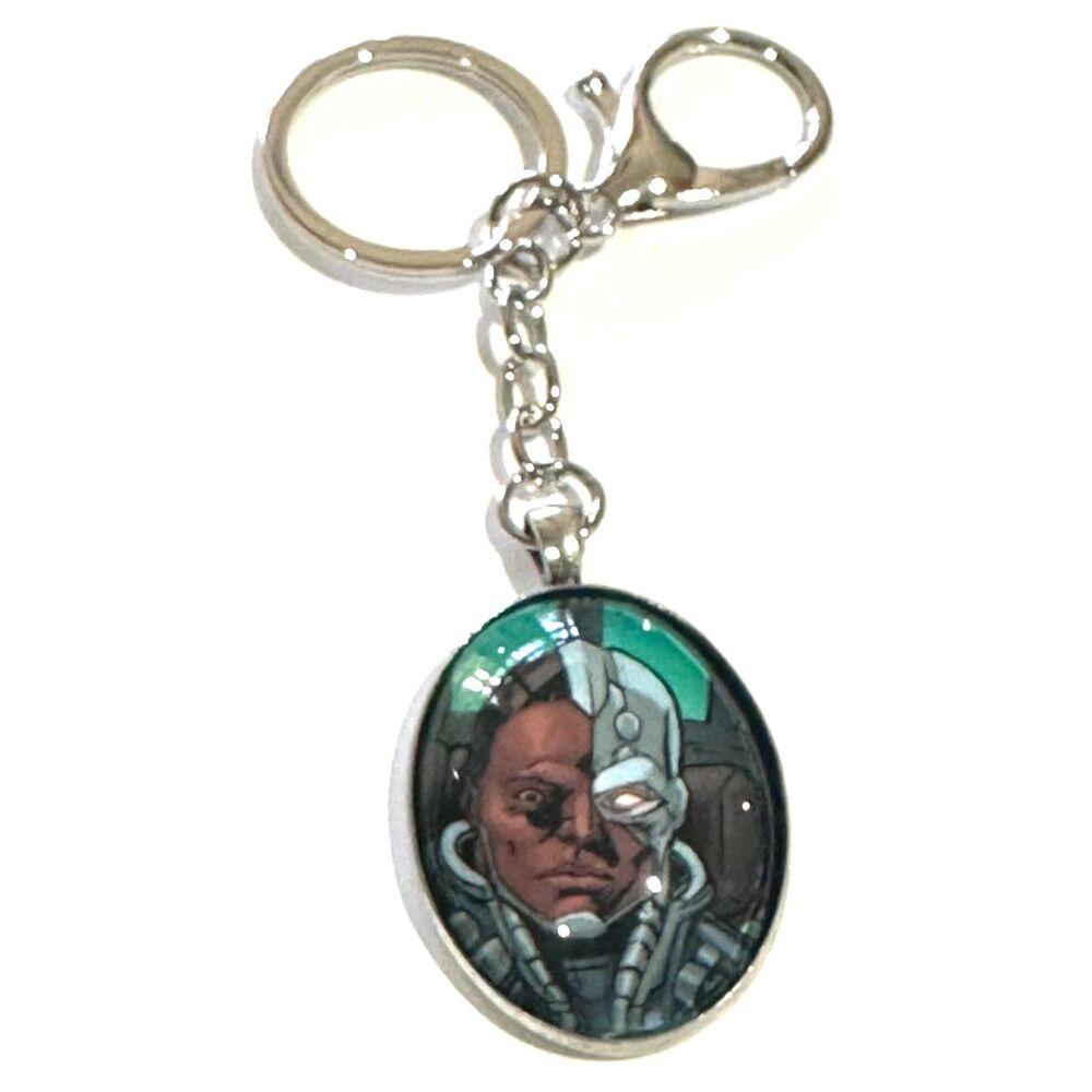 Cyborg Keychain - Picture 2 of 2
